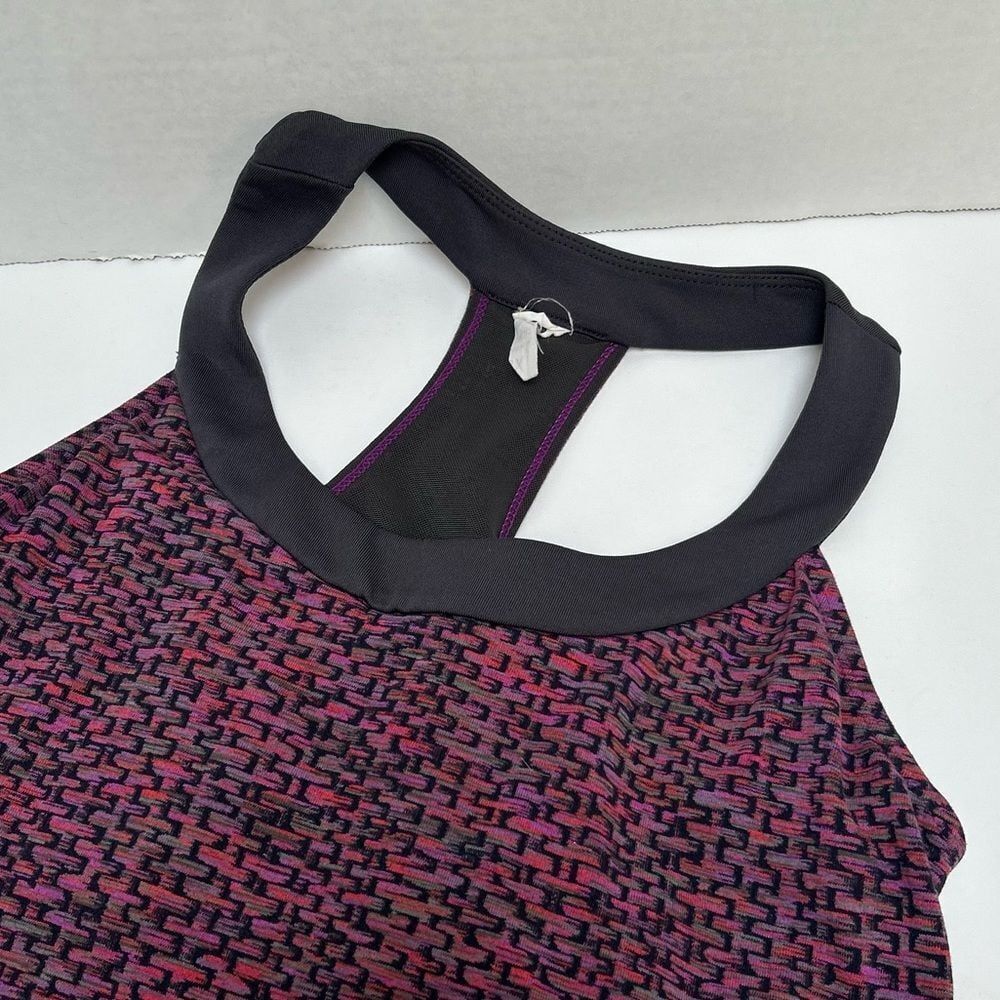 Title Nine Racerback Athletic Dress Nylon Blend Purple & Gray size‎ XS